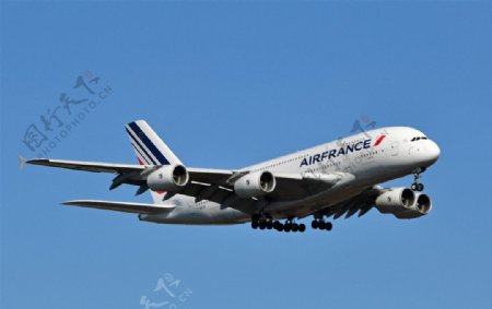 法国航空A380图片