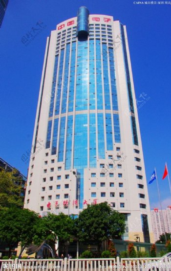 城市楼景中国电子图片