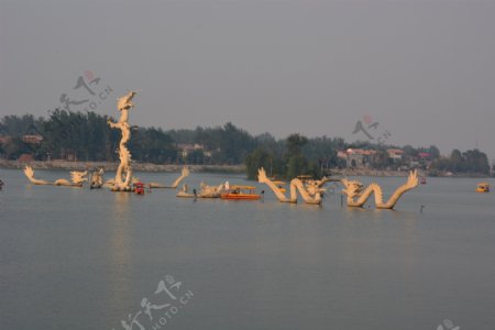 淮阳龙湖图片