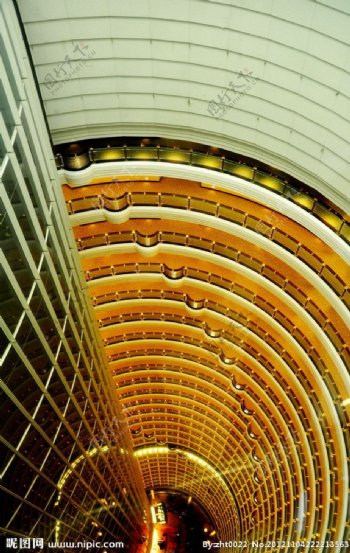上海金茂大厦俯瞰图片