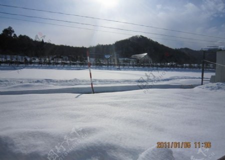 日本大雪图片