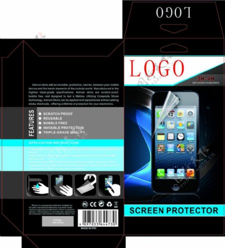 iphone5保护膜图片