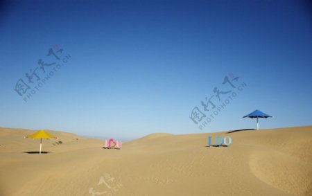 响沙湾沙漠图片