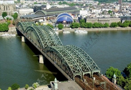 德国霍亨索伦桥图片
