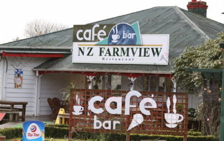 新西兰咖啡屋图片