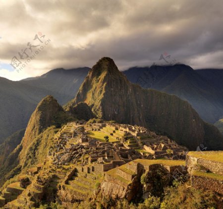 秘鲁印加帝国遗迹马丘比丘图片