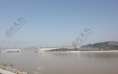 三峡大坝下坝图片