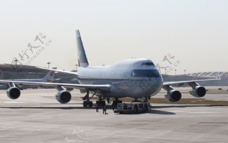 国泰航空波音747图片