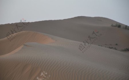腾格里沙漠沙坡头图片