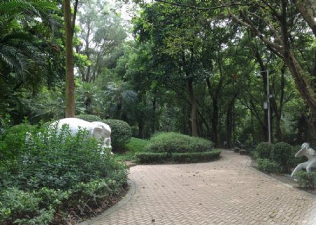 广东公园景观图片