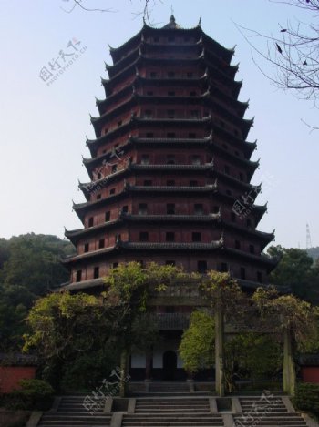 杭州六和塔摄影图片