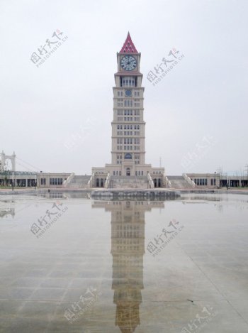 赣州和谐钟塔中国的大本钟图片