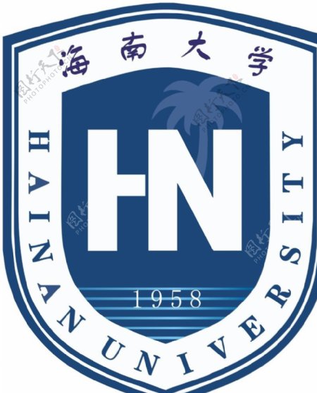 海南大学标志图片