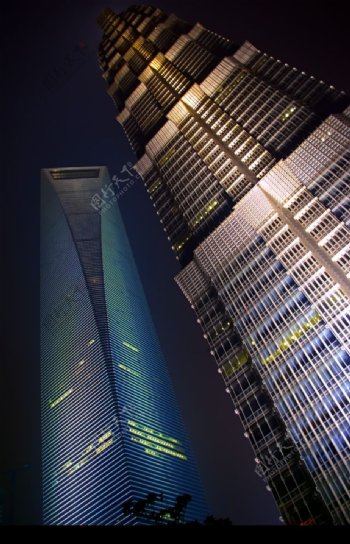 上海两座最高的楼图片
