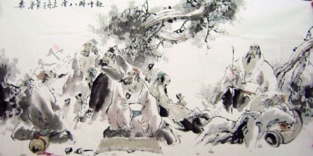 国画中国风图片