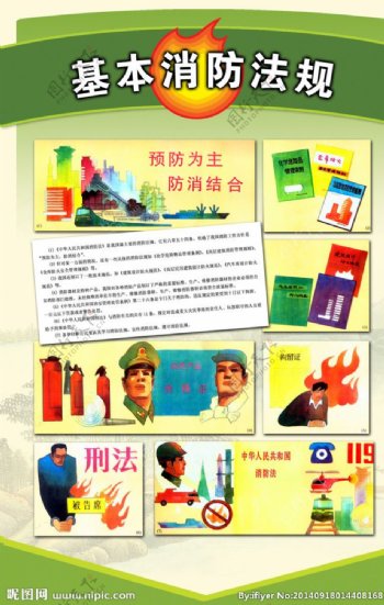 消防知识普及宣传海报图片