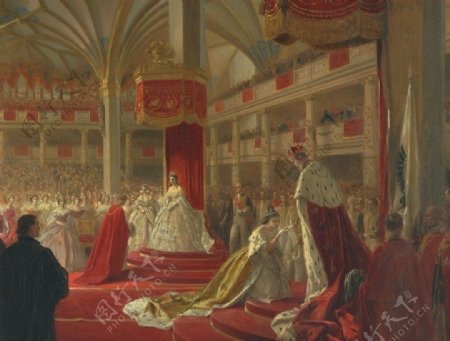 德意志腓烈特五世加冕典礼图片