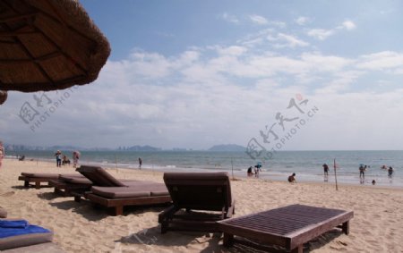 三亚国光豪生度假酒店专属沙滩图片