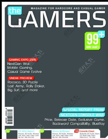 游戏杂志封面图片
