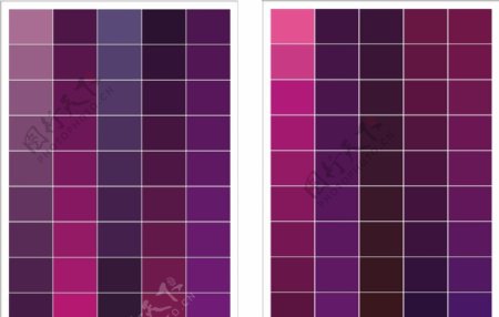 紫色系图片