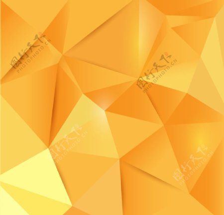 黄色三角菱形图片
