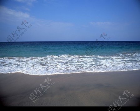 海浪沙滩海岸美景岛屿风情图片
