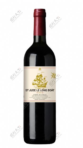 圣祖利安龙船干红葡萄酒图片