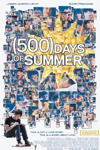 和莎莫的500天电影海报图片
