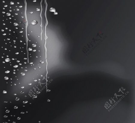 水滴水珠背景图片