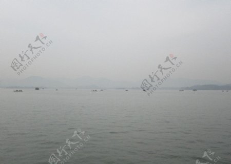 杭州西湖全景图图片
