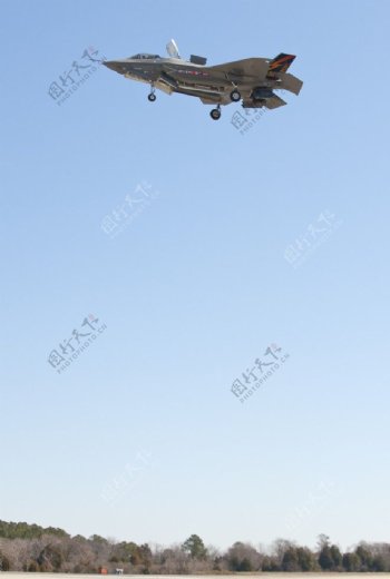 F35B悬停试验图片