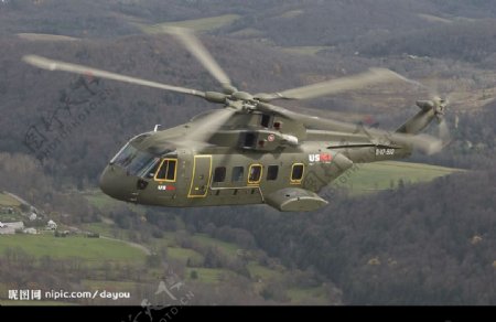 军用直升机图片