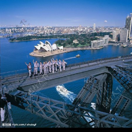 悉尼歌剧院俯视图片