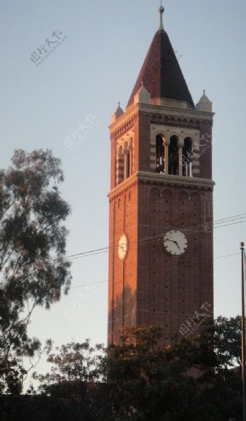 南加州大学钟楼图片