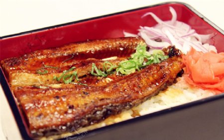 日式鳗鱼饭图片