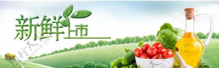 绿色食品广告图片