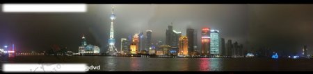 上海外滩夜景全景大图图片