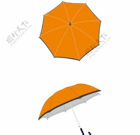 雨伞矢量图图片
