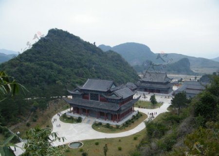 东华寺风景图片