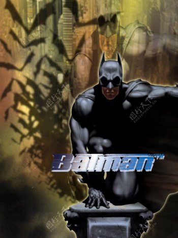 BATMAN蝙蝠俠主角图集PSD图片