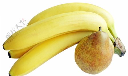 香蕉和梨图片