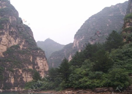 龙庆峡自然风光旅游摄影图片