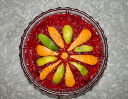 水果餐图片