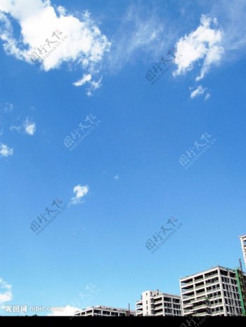 北京的蓝天图片