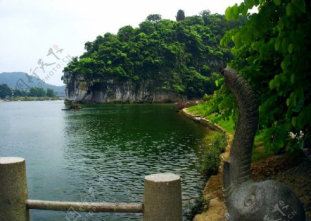 桂林山水桂林像鼻山图片