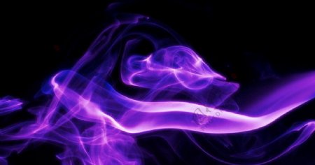 紫色烟雾图片