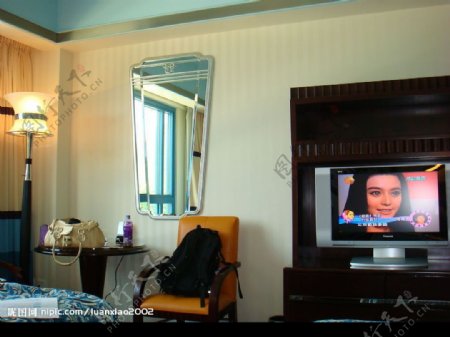 迪斯尼好莱坞酒店标房的电视图片