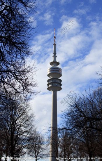 慕尼黑电视塔图片