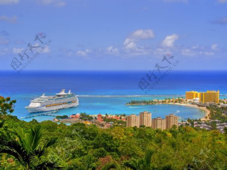 牙买加海岸风光图片