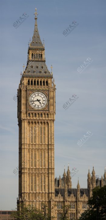 伦敦议会大厦钟楼图片